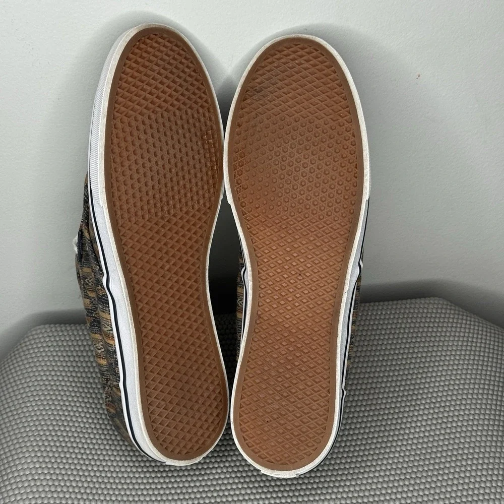Vans Shoes Sneakers Women 9.5 Multicolor Aztec‎ Skateboarding